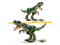 Dva LEGO T-Rex dinosauři s pohyblivými nohama a čelistmi.