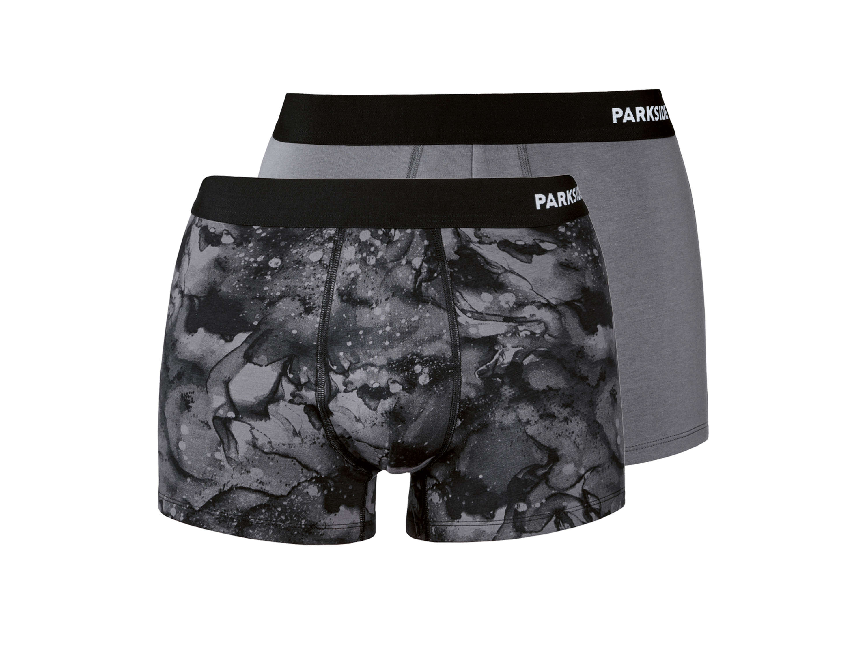 ParksideÂ® PĂˇnskĂ© boxerky, 2 kusy (ĹˇedĂˇ, 4/S)