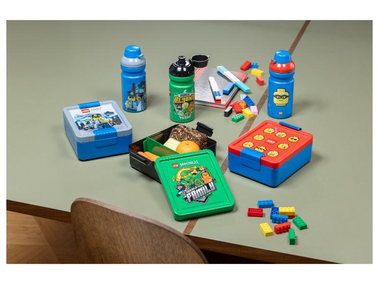 LEGO City, LEGO Ninjago a klasické LEGO láhve a krabičky na svačinu.