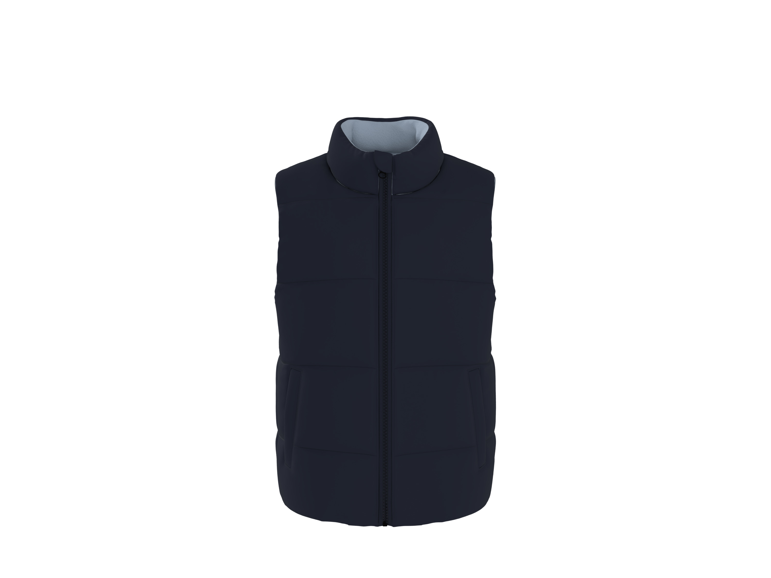 Lupilu® Dětská oboustranná prošívaná vesta (navy modrá / světle modrá, 122/128)