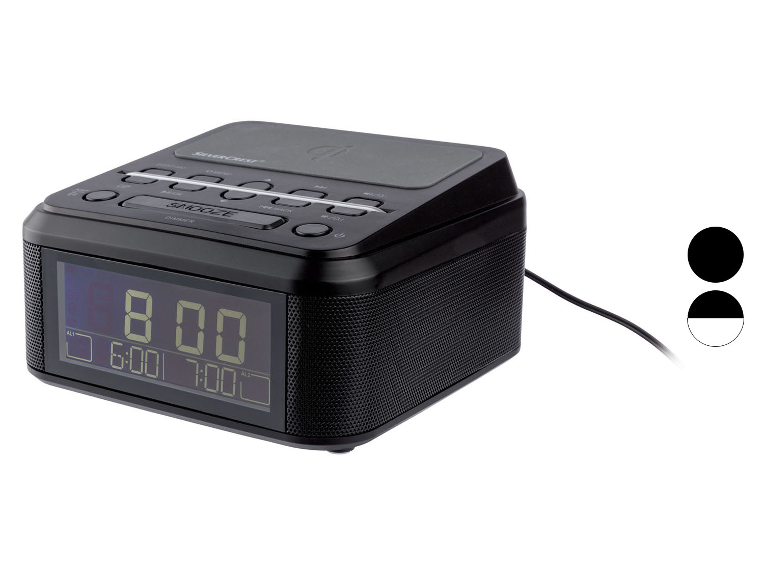SILVERCREST® Rádiový budík s Bluetooth® SURQ 4 A1