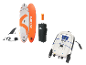 Sada Crivit SUP s pumpou, taškou a příslušenstvím.