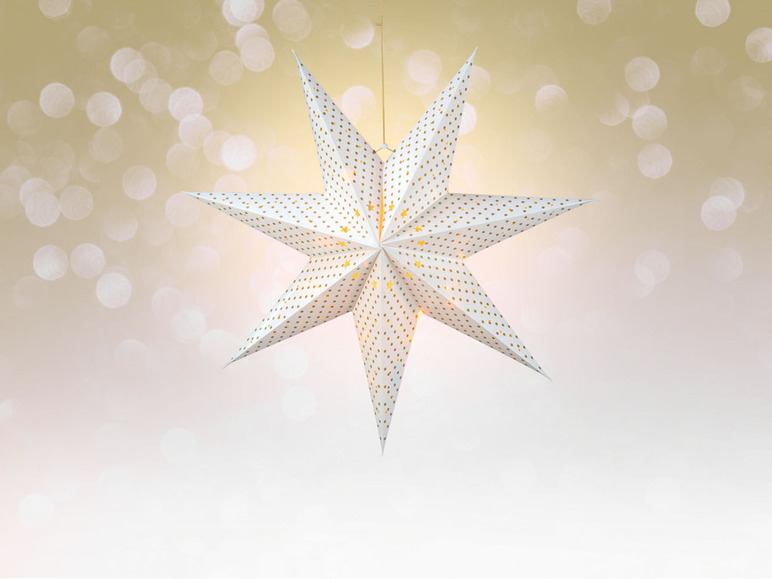  Zobrazit na celou obrazovku LIVARNO home Vánoční LED hvězda, 20 LED, 70 cm - Obrázek 13