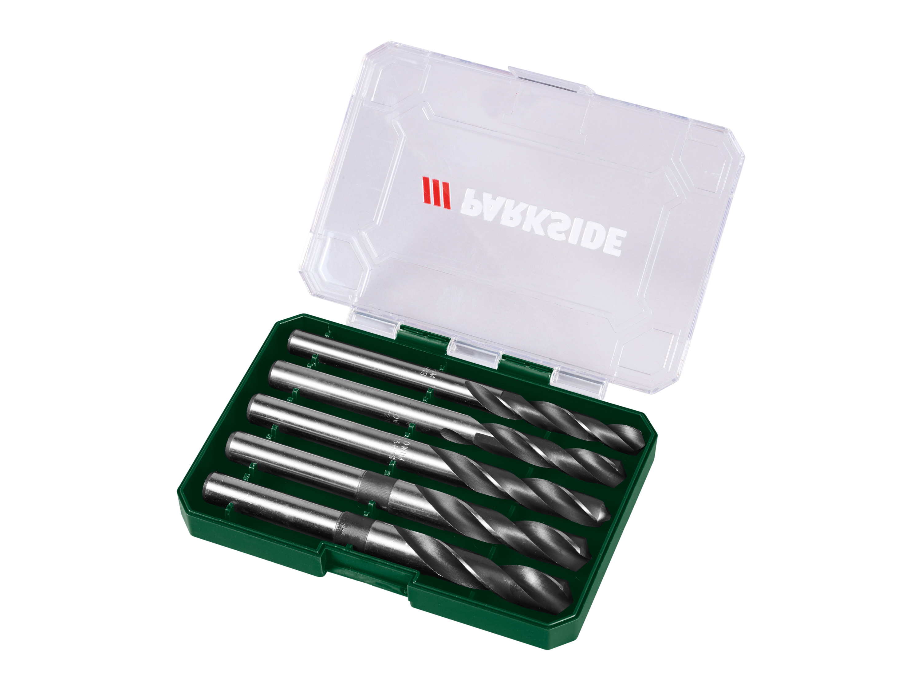 Parkside® Sada spirálových vrtáků HSS Pasp 2 A1, 4dílná / 5dílná (sada 5dílná)