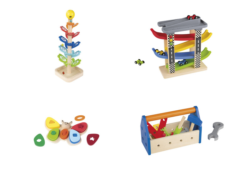  Zobrazit na celou obrazovku Playtive Dřevěná motorická hračka - Obrázek 1