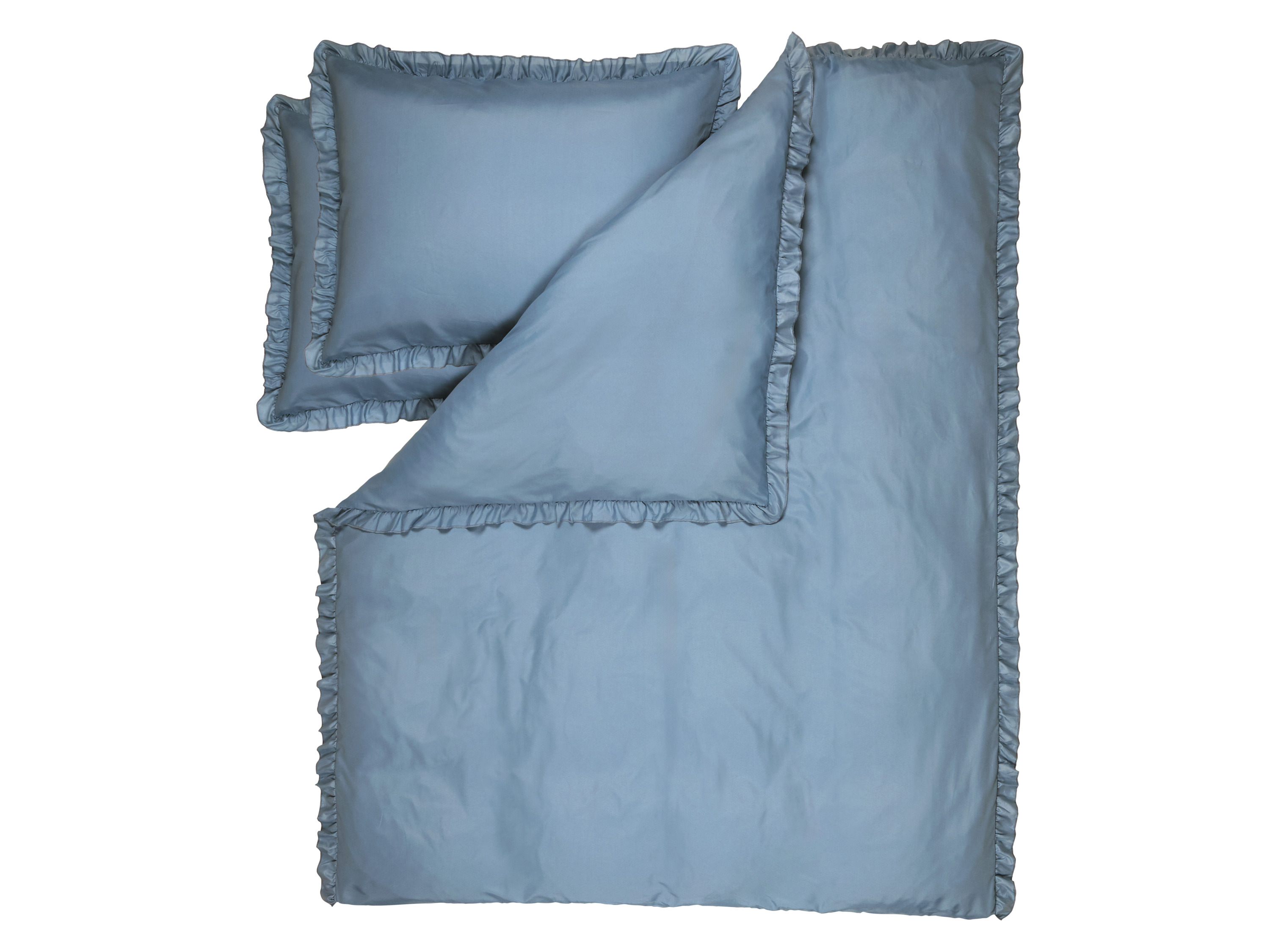 Livarno® Ložní povlečení z mikrovláknitého saténu, 200 x 220 cm, 70 x 90 cm (modrá)