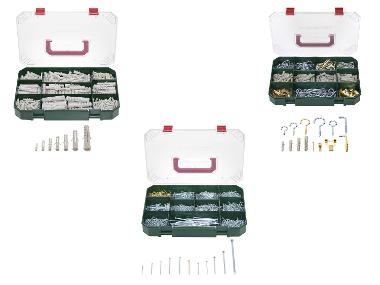 PARKSIDE® Sortiment hmoždinek a háčků / hřebíků