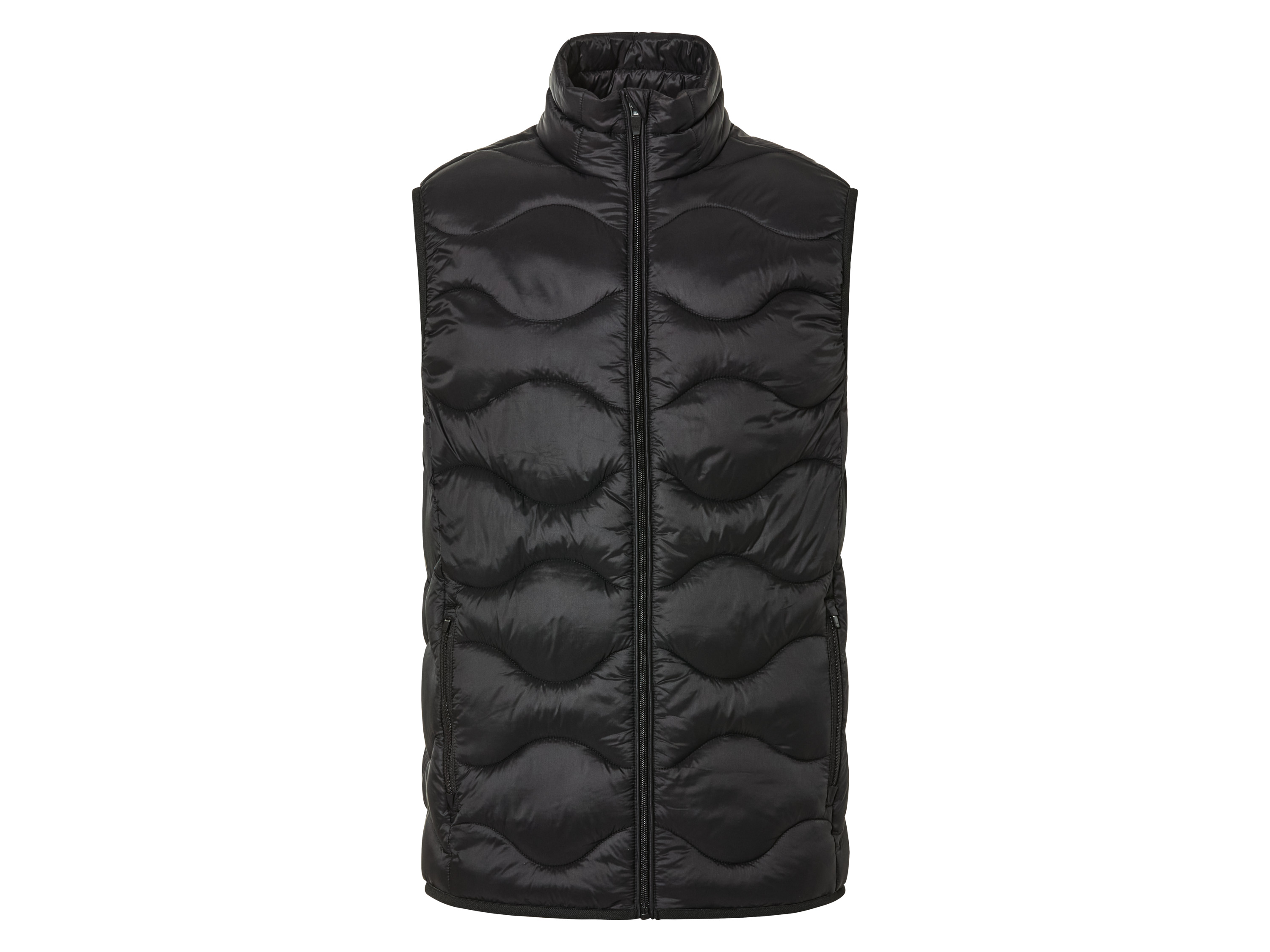 Livergy® Pánská prošívaná vesta (L (52/54), černá)