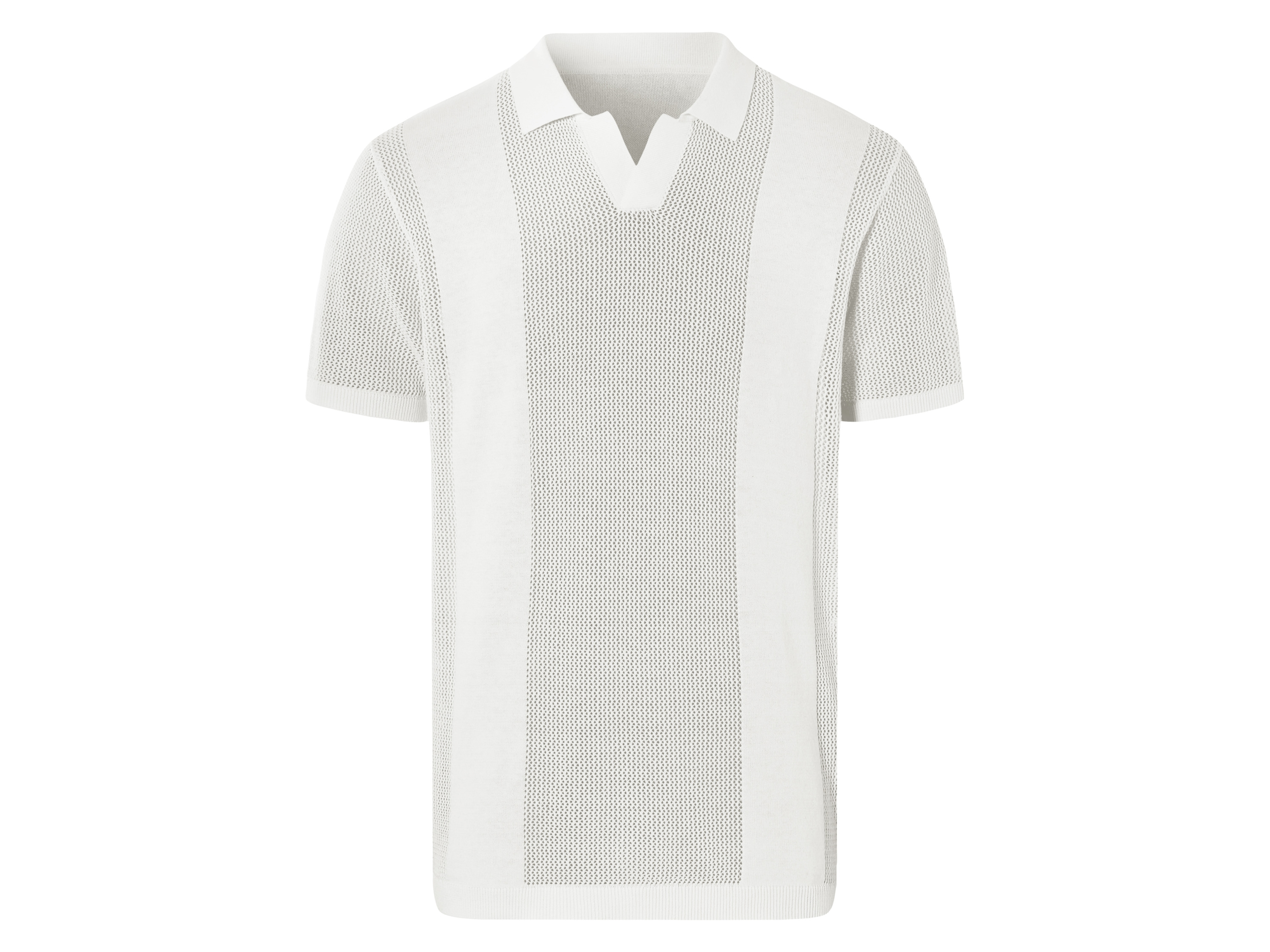 Livergy® Pánské polotriko (bílá, XL (56/58))