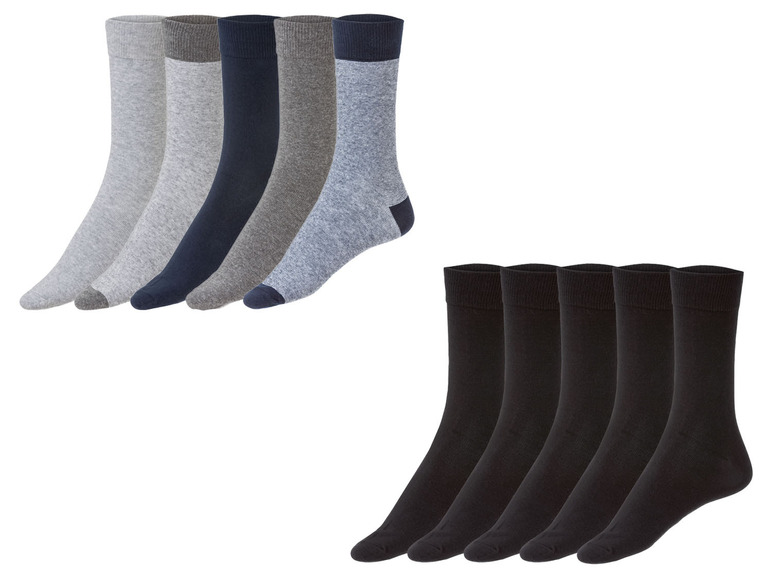 Zobrazit na celou obrazovku LIVERGY® Pánské ponožky, 5 párů - Obrázek 1