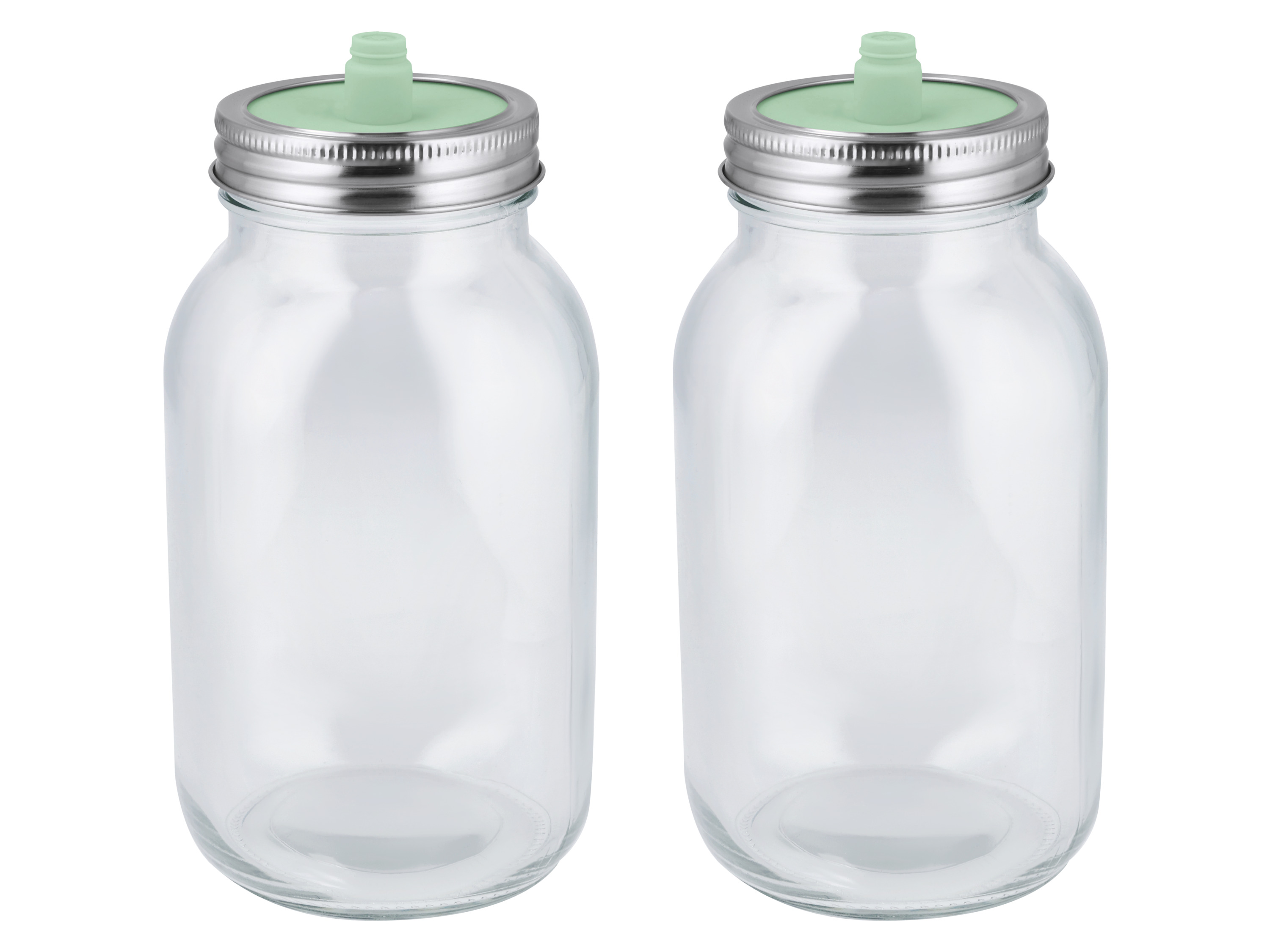 Silvercrest® Fermentační sklenice (Kvasné nádoby o objemu 1 litr)