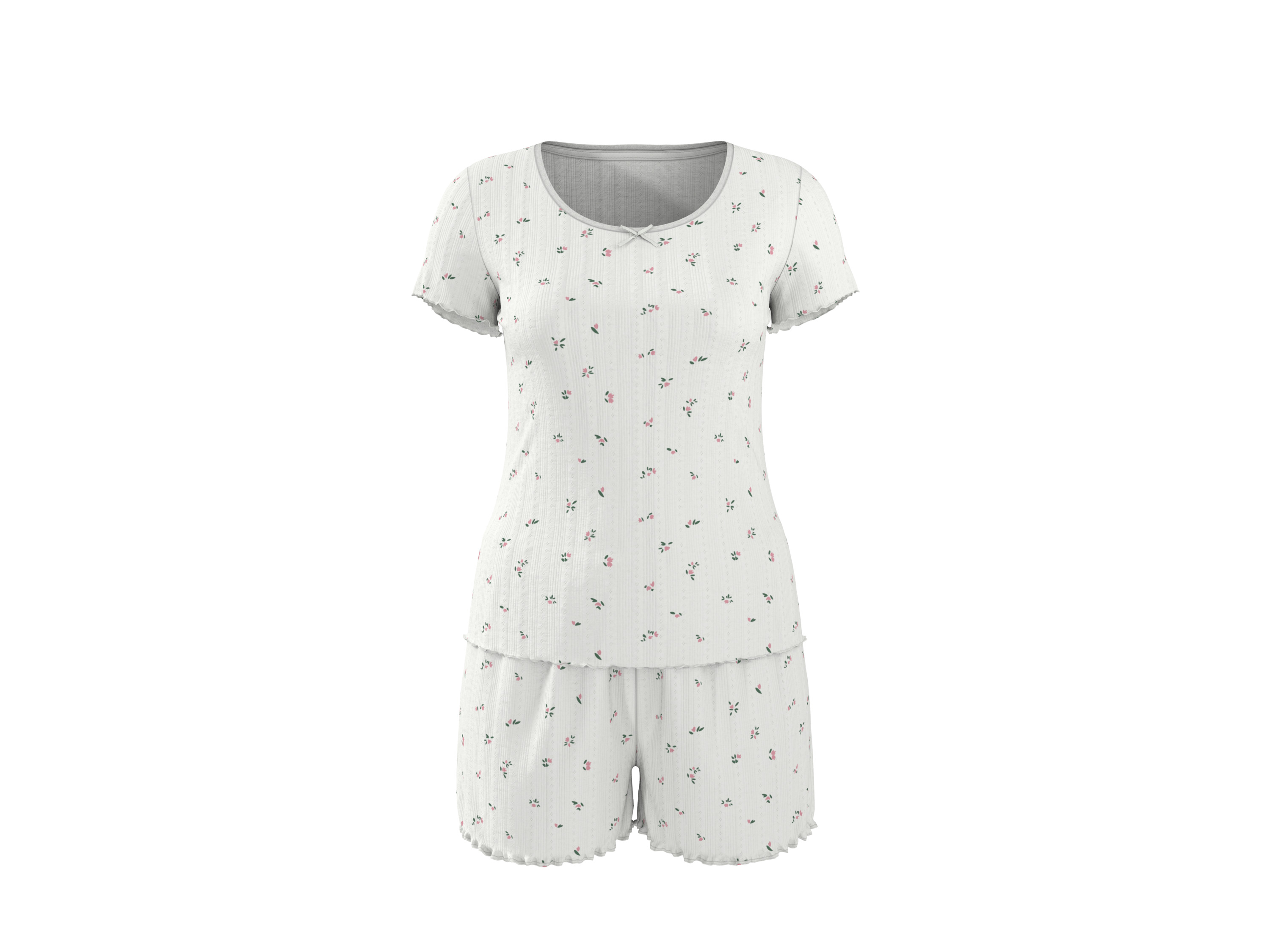 Esmara® Dámské pyžamo (bílá, XS (32/34))