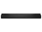 Černý soundbar s logy Dolby Atmos a DTS:X, s ovládacími tlačítky nahoře.