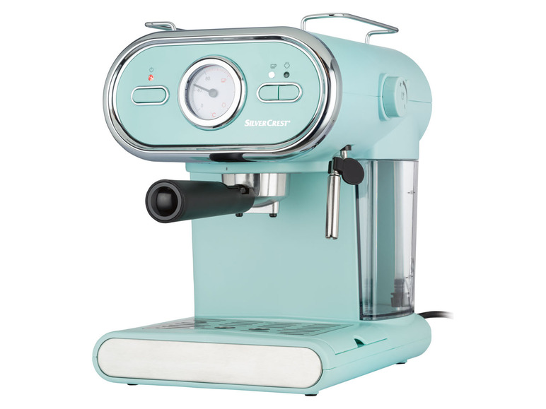  Zobrazit na celou obrazovku SILVERCREST® KITCHEN TOOLS Espresso kávovar SEM 1100 D3, modrý - Obrázek 2