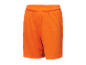 Oranžové sportovní šortky.