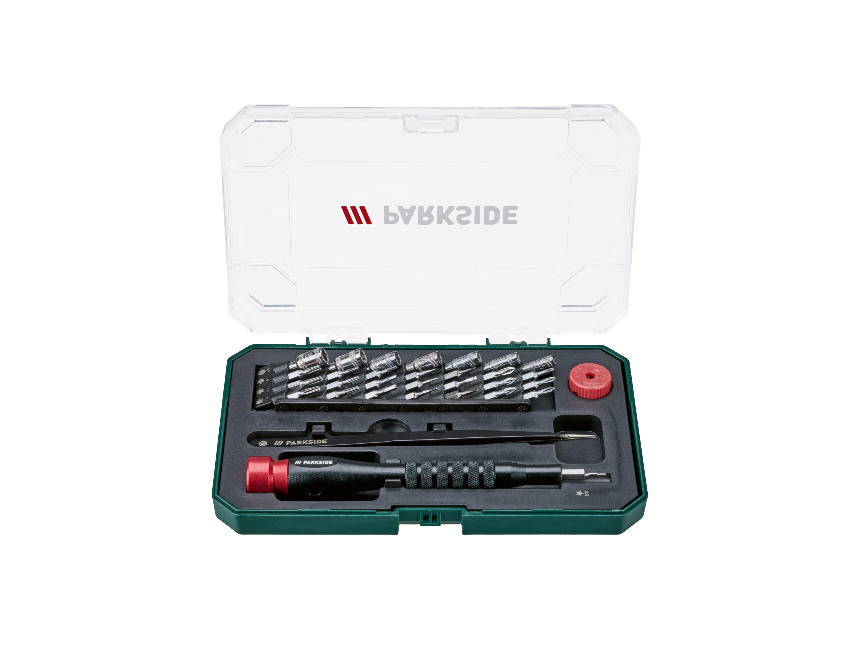 Parkside® Sada přesných nástrojů (sada přesných bitů, 32dílná)