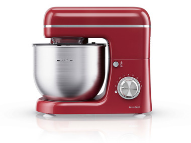 SILVERCREST® KITCHEN TOOLS Kuchyňský robot SKM 600 D3, červená