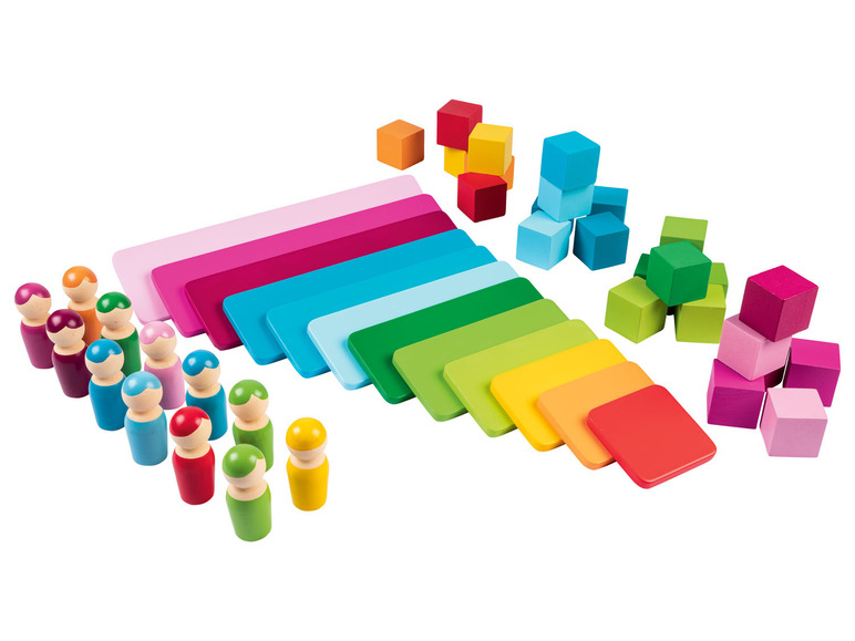  Zobrazit na celou obrazovku Playtive Dřevěná výuková hra Montessori, velká - Obrázek 15