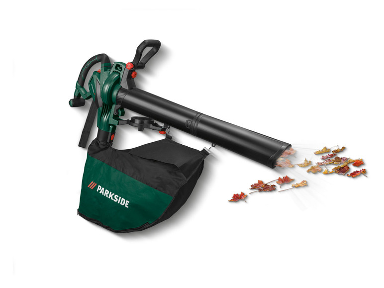 PARKSIDE Elektrický vysavač / Foukač listí PLS 3000 A1