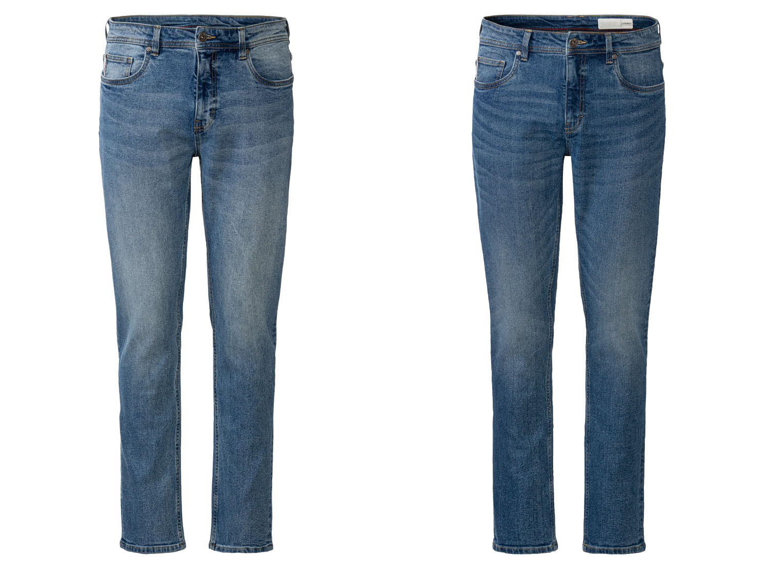 LIVERGY® Pánské džíny "Tapered Fit"