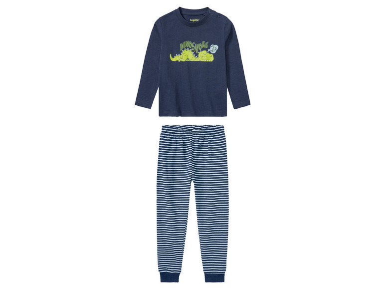 lupilu Chlapecké pyžamo (86/92, navy modrá / pruhy)