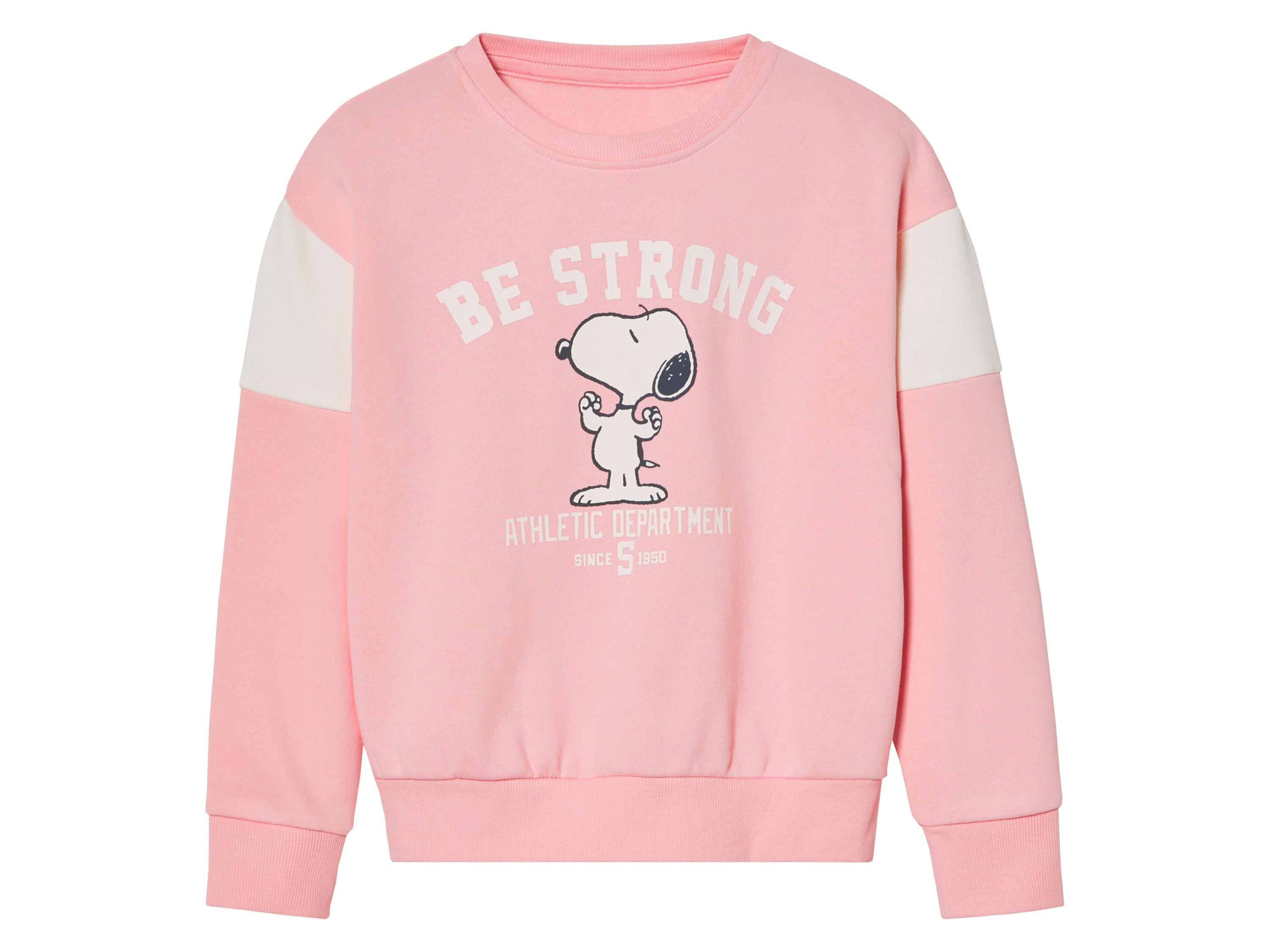 Dívčí mikina Peanuts (růžová, 98/104)
