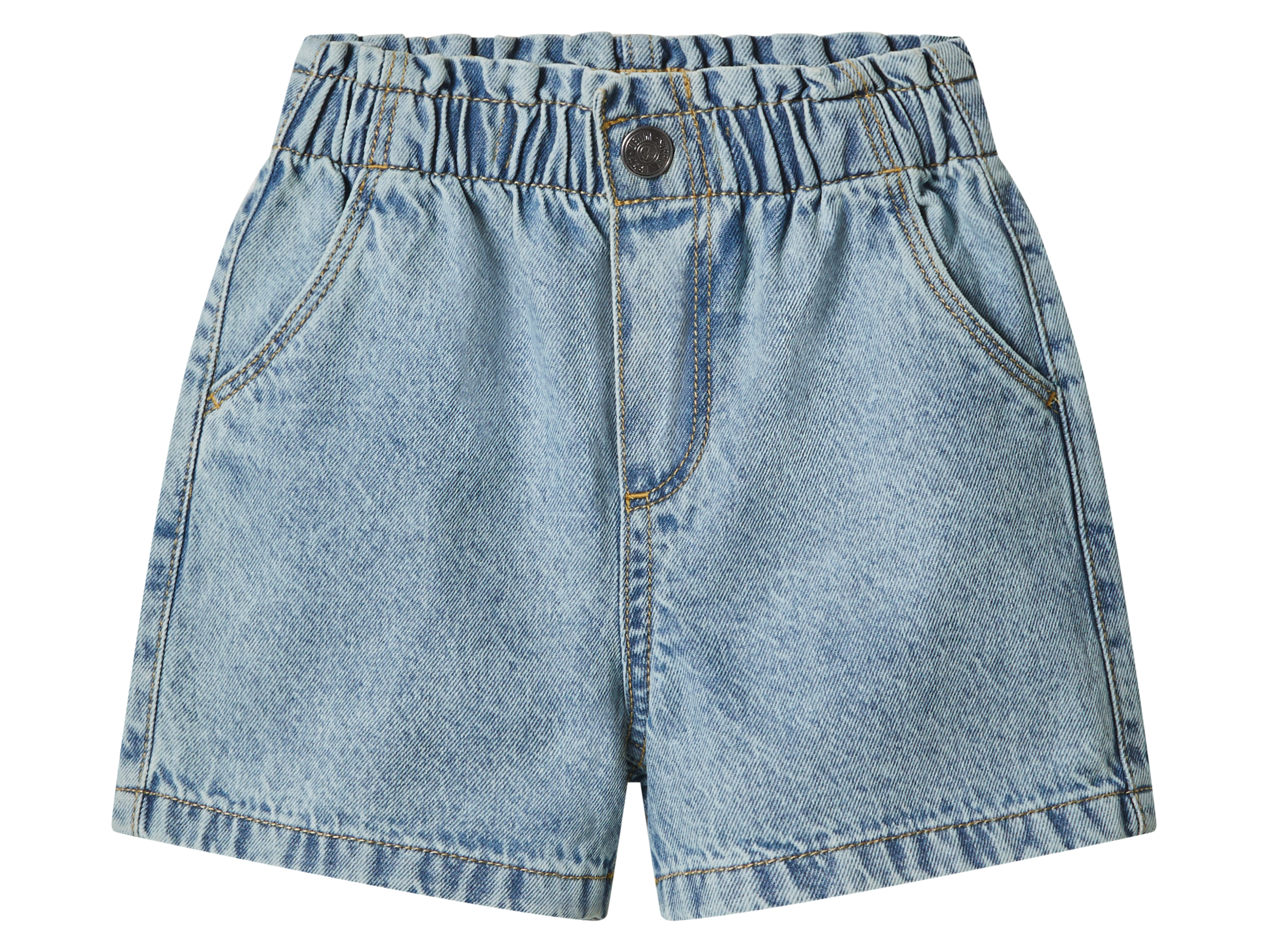 lupilu® Dětské džínové kraťasy (světle modrá, 122/128)