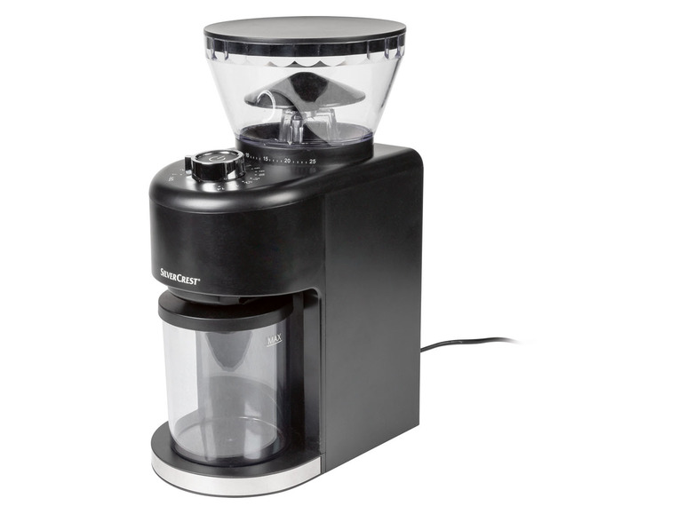  Zobrazit na celou obrazovku SILVERCREST Elektrický mlýnek na kávu s mlecími kameny SKKM 200 A1 - Obrázek 1