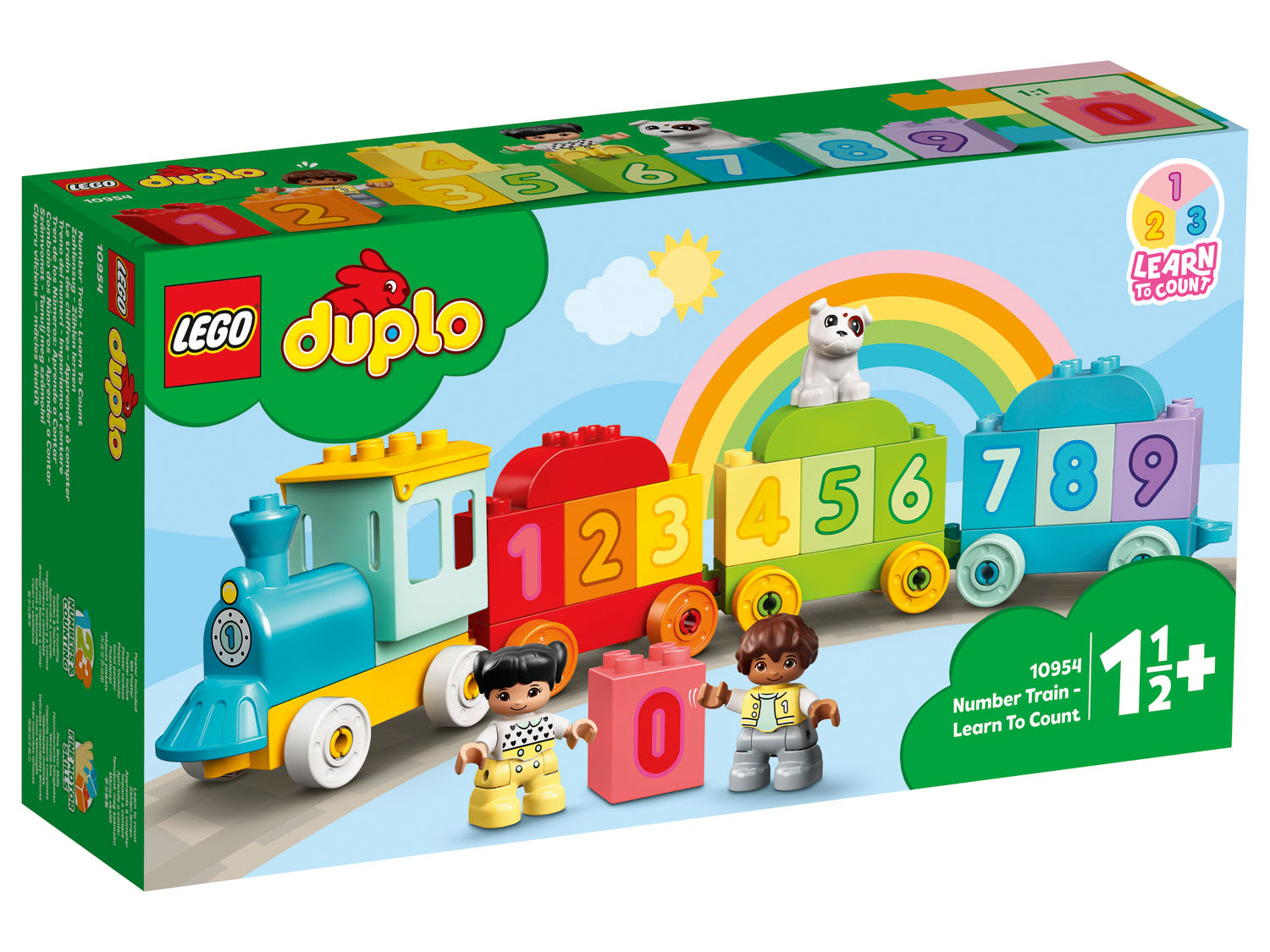Lego® Duplo® 10954 Vláček s čísly – Učíme se počítat