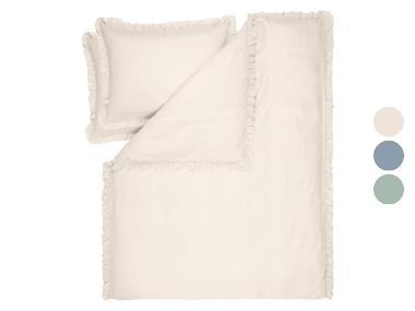 LIVARNO® Ložní povlečení z mikrovláknitého saténu, 200 x 220 cm, 70 x 90 cm