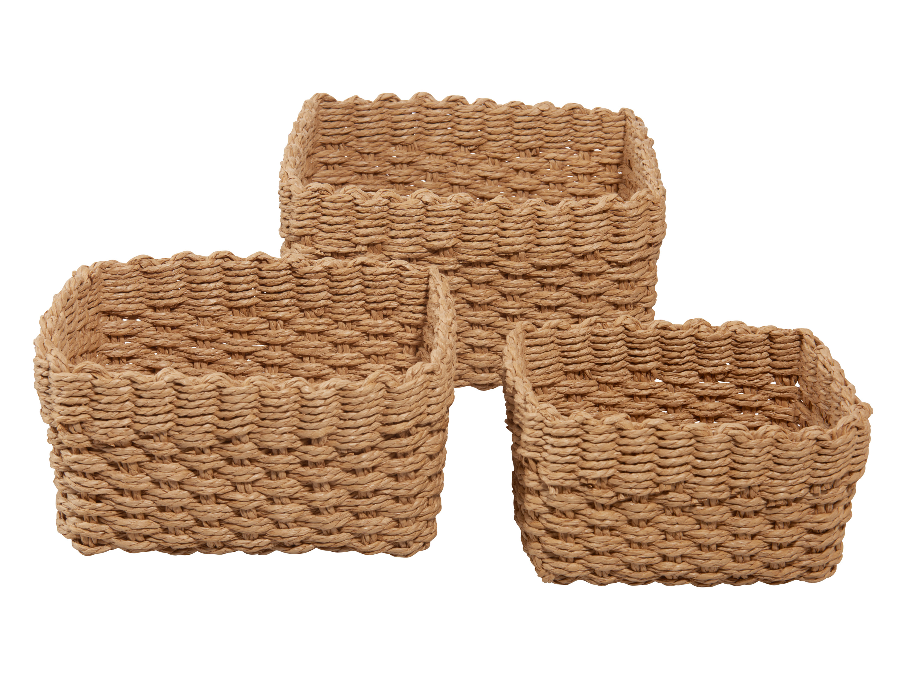 W5 Sada úložných košíků, 3dílná