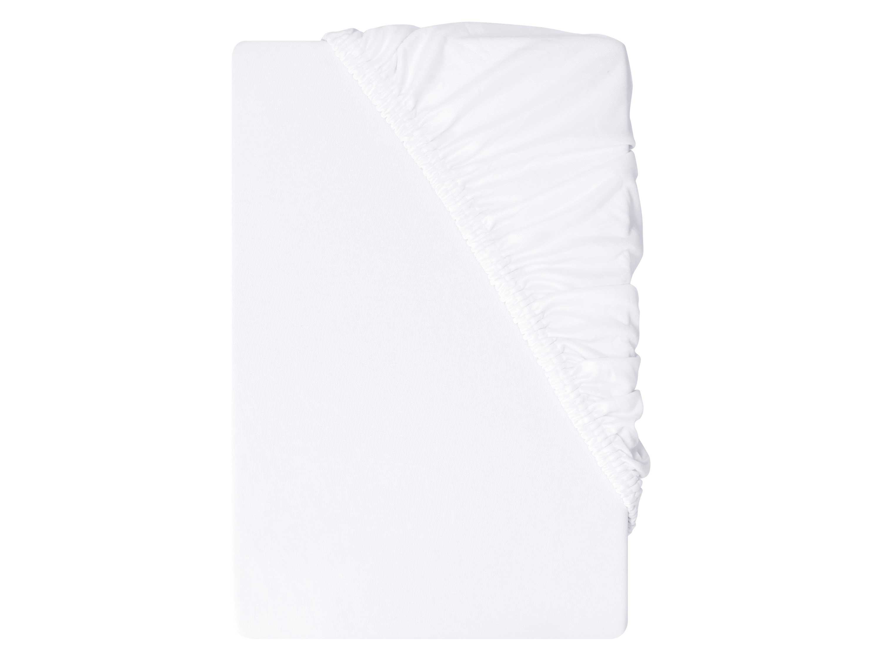 Livarno® Žerzejové napínací prostěradlo, 180–200 x 200 cm (bílá)