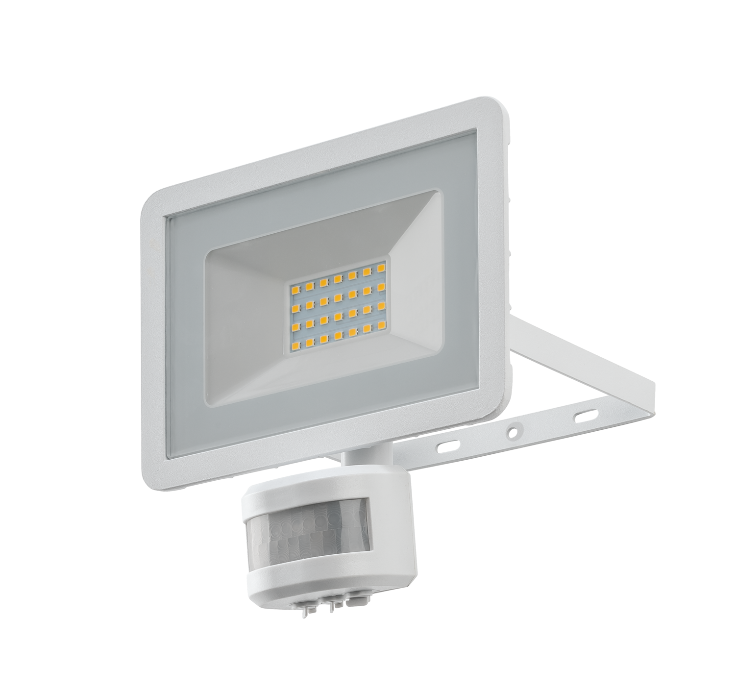 Livarno® Venkovní LED reflektor s pohybovým senzorem (bílá)