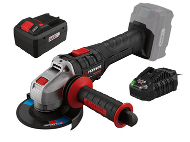 PARKSIDE PERFORMANCE® Aku úhlová bruska PWSAP 20-Li C3, Smart 8 Ah