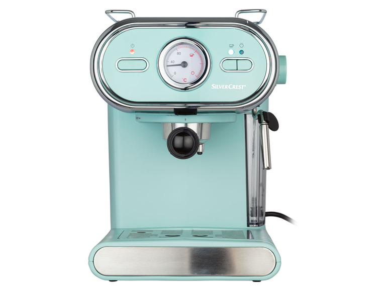  Zobrazit na celou obrazovku SILVERCREST® KITCHEN TOOLS Espresso kávovar SEM 1100 D3, modrý - Obrázek 1