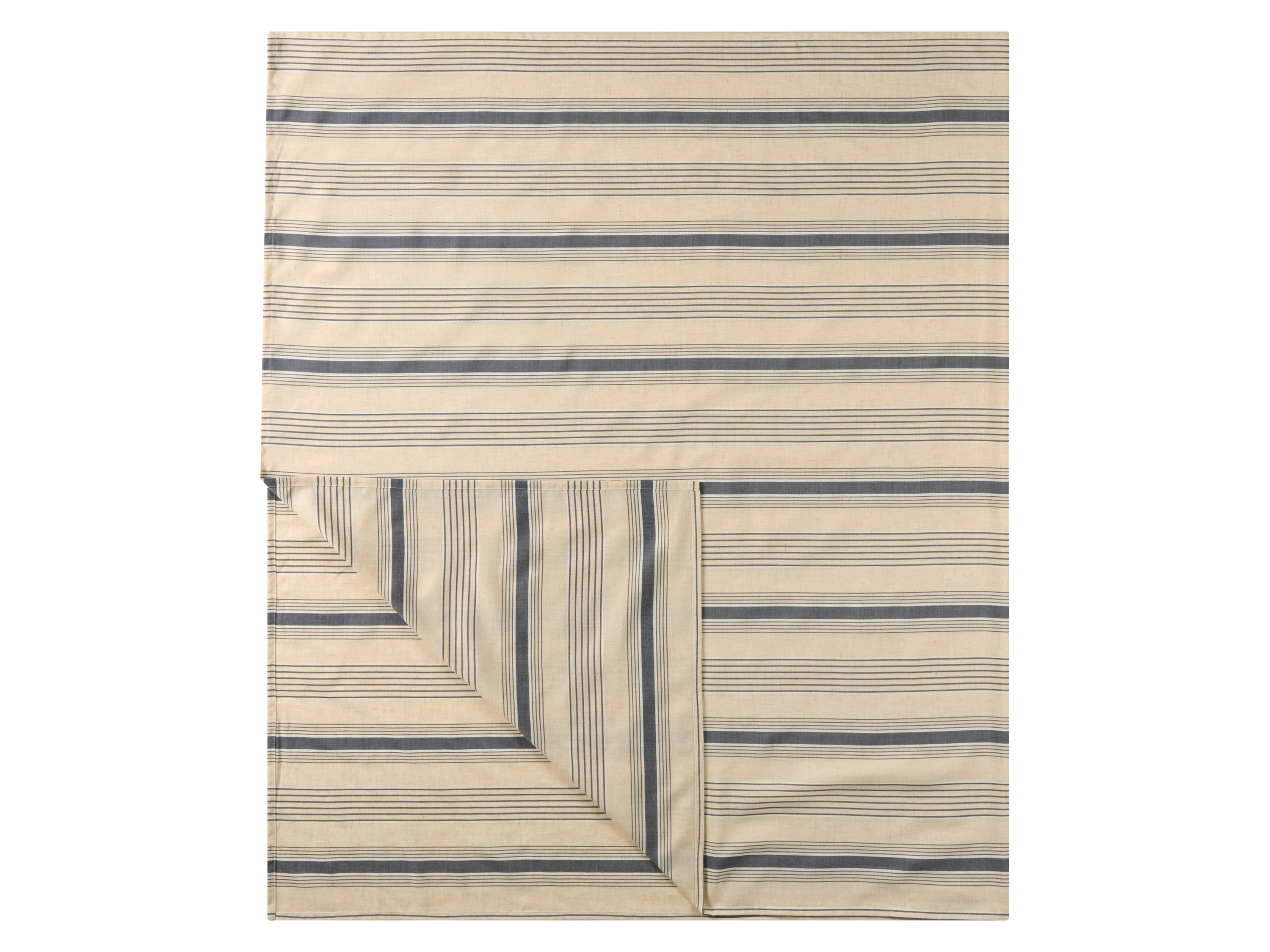Livarno® Ubrus s podílem lnu, 140 x 240 cm (pruhovaná)