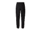 Černé tepláky s elastickým pasem.