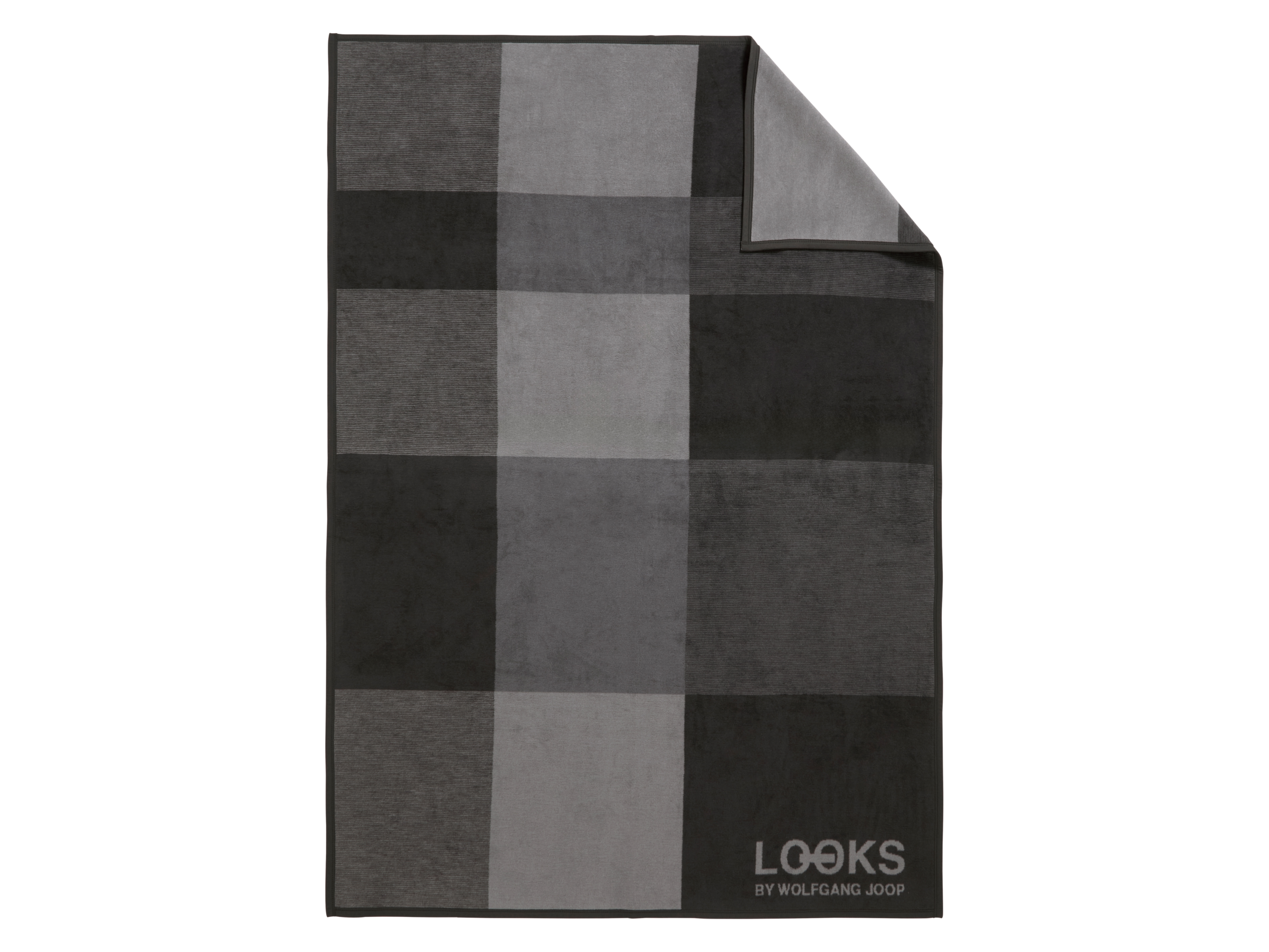 Looks by Wolfgang Joop Hebká deka, 150 x 200 cm (šedá)