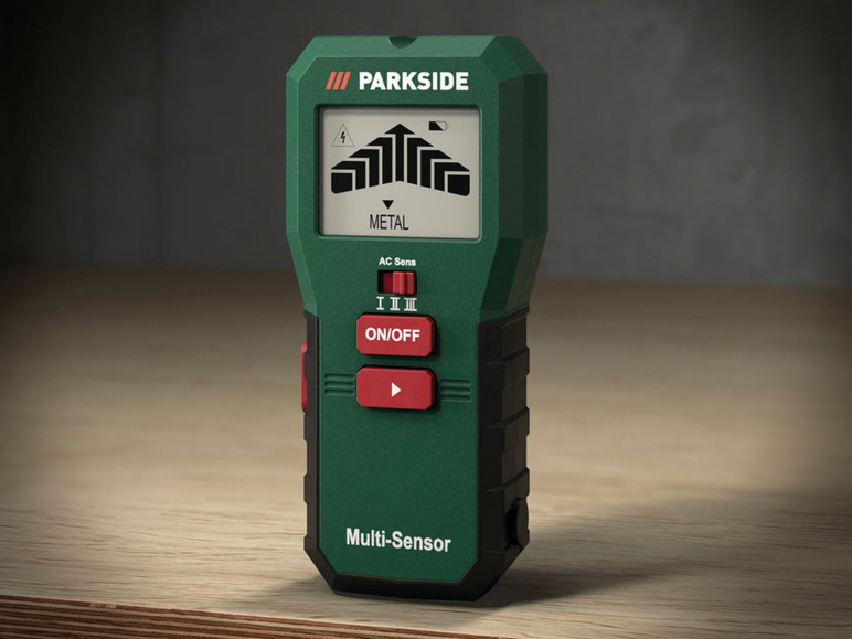  Zobrazit na celou obrazovku PARKSIDE® Multifunkční detektor / Měřič vlhkosti PMSHM 2 A3 - Obrázek 2
