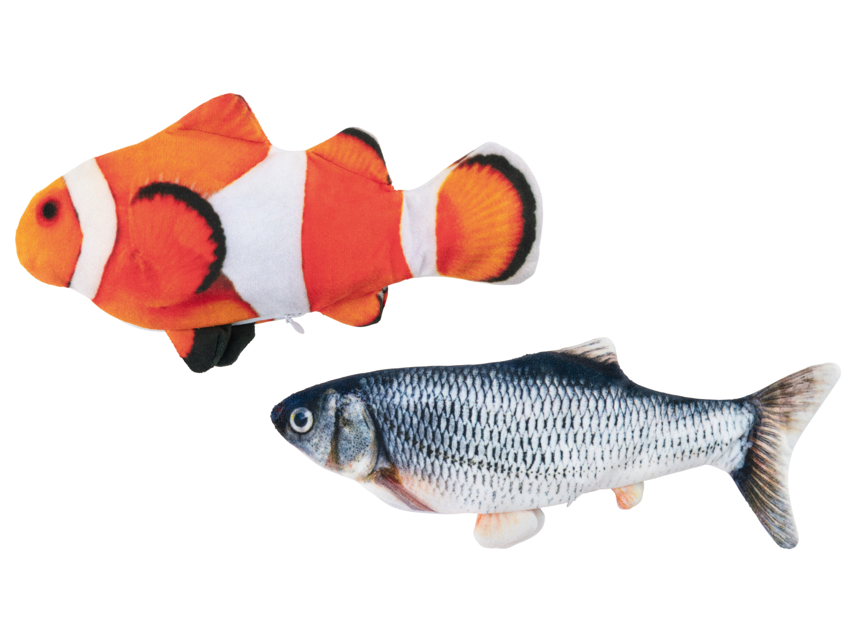 zoofari® Interaktivní hračka pro kočky (sada 2 ryb)