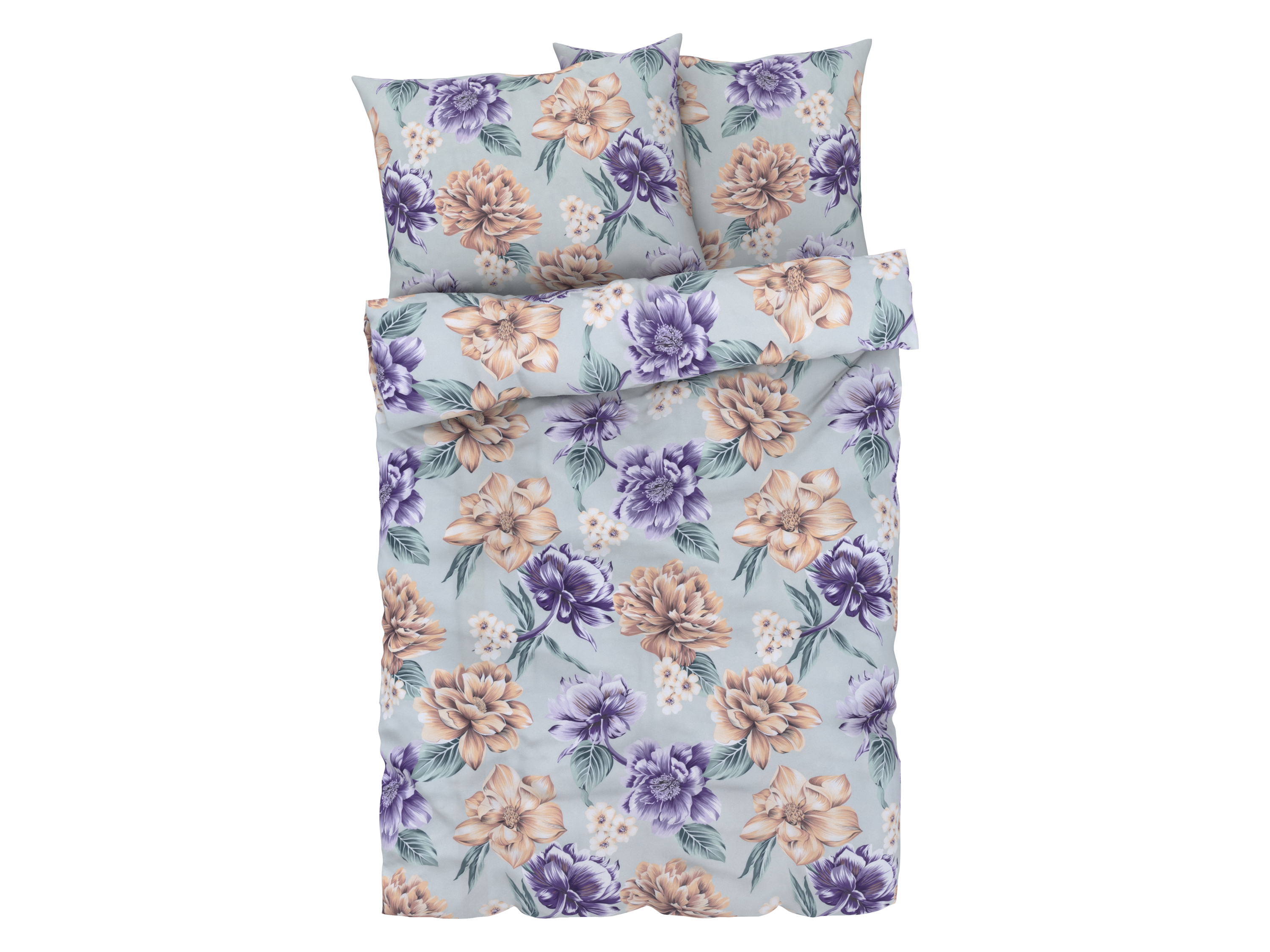 Livarno home Ložní povlečení z mikrovláknitého saténu, 200 x 220 cm, 70 x 90 cm (barevná)