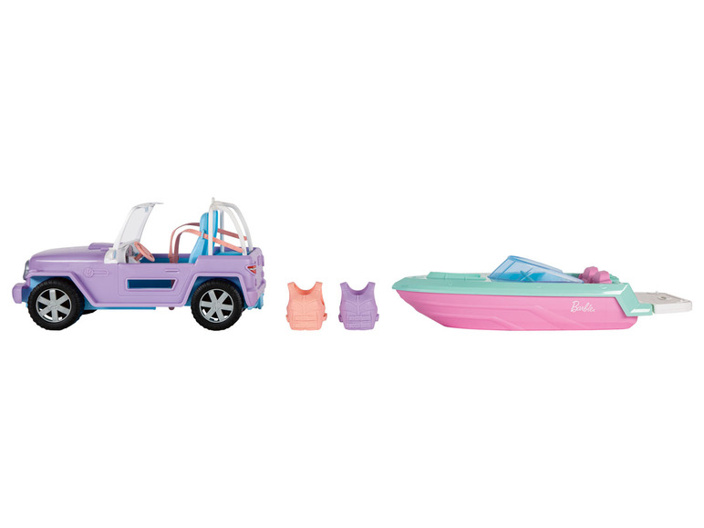  Zobrazit na celou obrazovku Barbie Sada panenek se člunem a autem - Obrázek 9