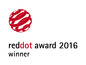 Vítěz ceny Red Dot Award 2016 s logem
