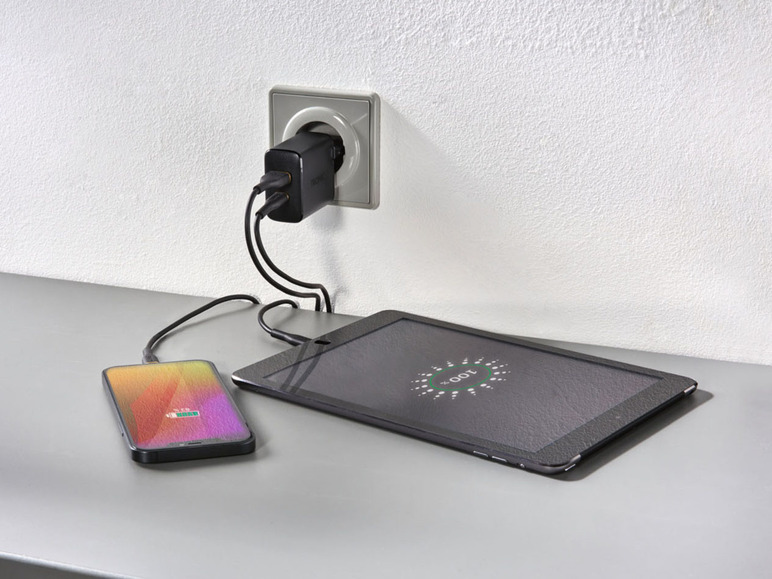  Zobrazit na celou obrazovku TRONIC® Duální USB nabíječka, 30 W, USB-C PD, USB-A - Obrázek 7