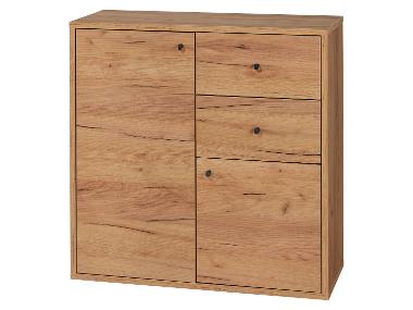 LIVARNO® Komoda se 2 dvířky a 2 zásuvkami Verona, 80 x 80 x 35 cm