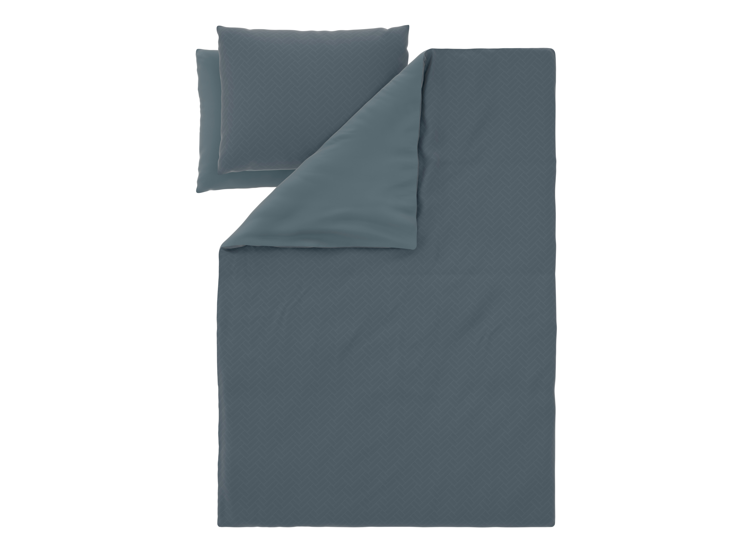 Livarno® Saténové ložní povlečení, 200 x 220 cm, 70 x 90 cm (námořnická modrá)