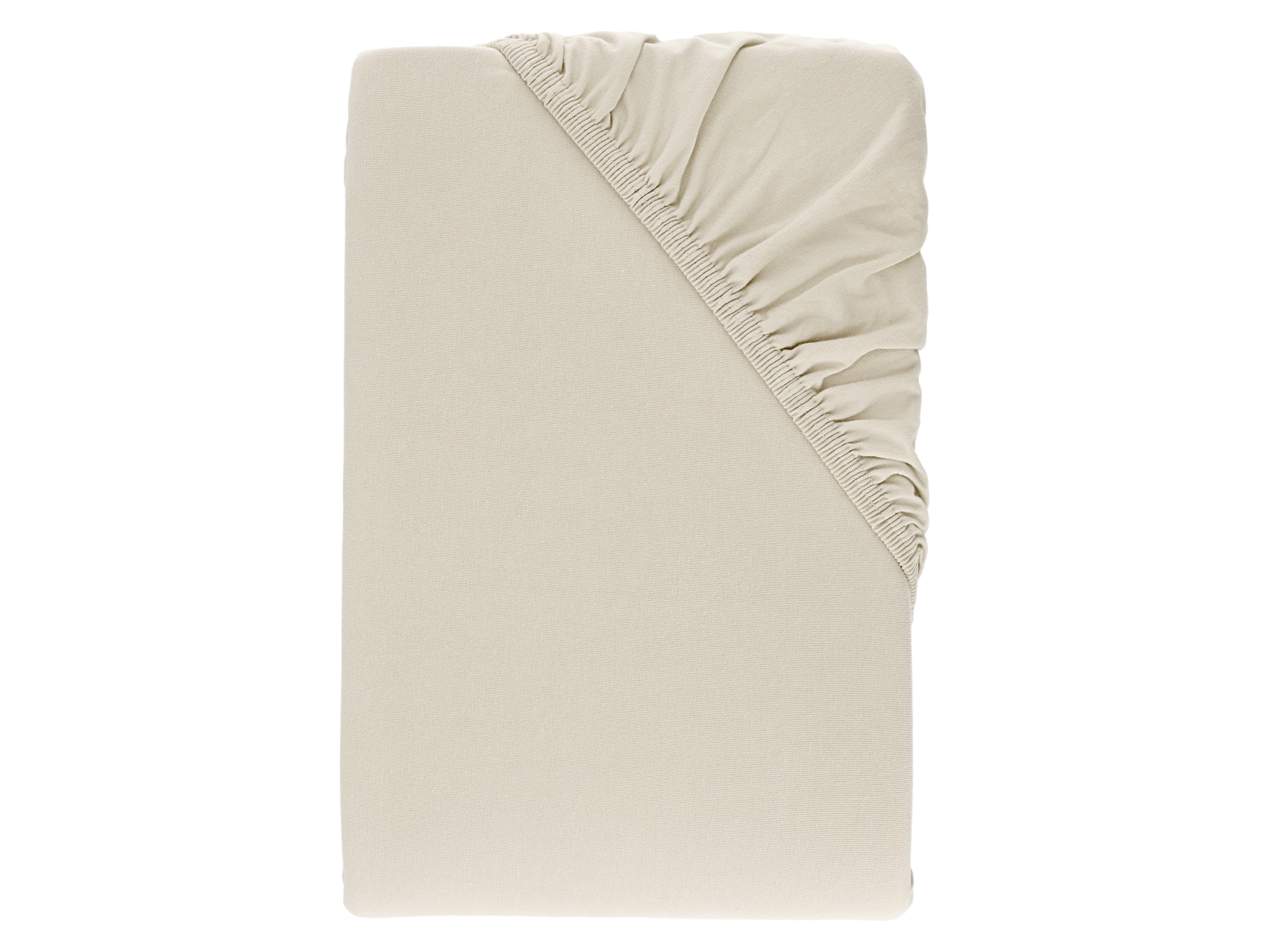 Livarno® Žerzejové napínací prostěradlo, 90–100 x 200 cm (béžová)