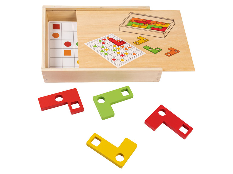  Zobrazit na celou obrazovku Playtive Dřevěná duhová motorická hračka Montessori - Obrázek 3