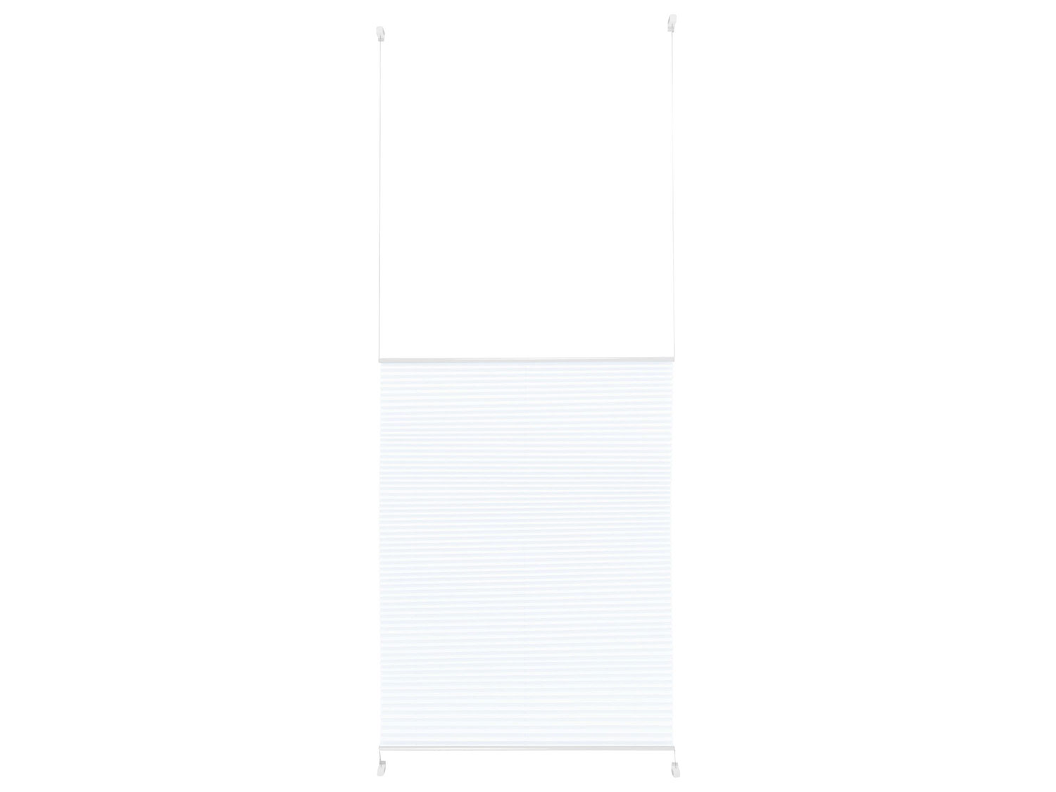 Livarno home Roleta na dveře a nízko položená okna (bílá PET krabice, 80X200 CM)