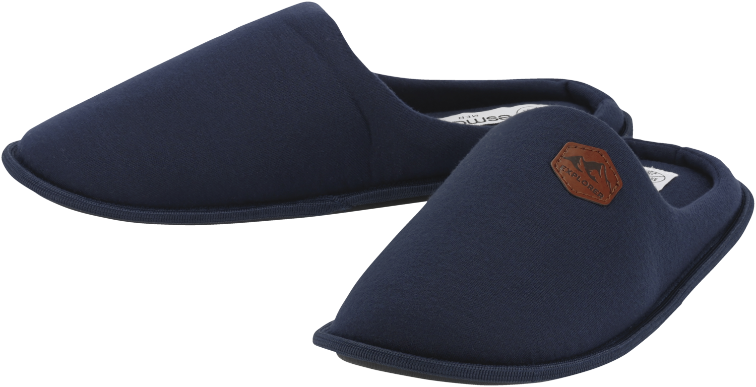 esmara® Pánská domácí obuv (navy modrá, 44)